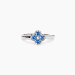 Hai aggiunto Anello con fiore azzurro Jasmine Mabina 523455 al tuo carrello.
