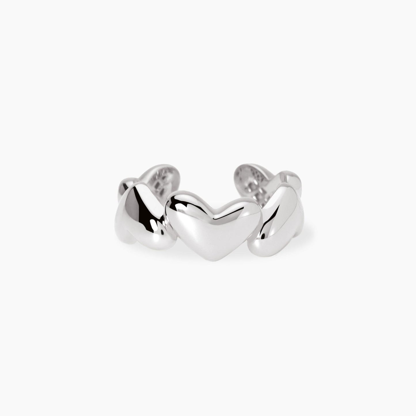 Anello contrarié in argento Capogiro Mabina 523466