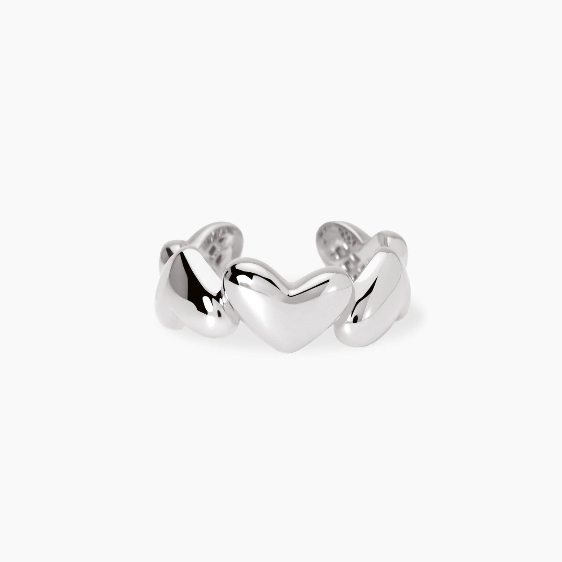 Anello contrarié in argento Capogiro Mabina 523466