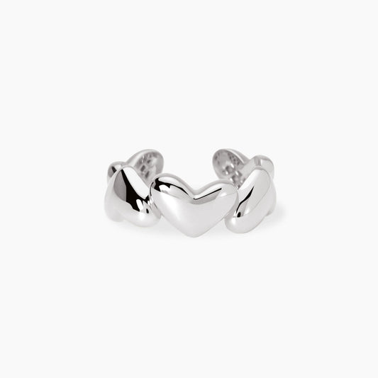 Anello contrarié in argento Capogiro Mabina 523466