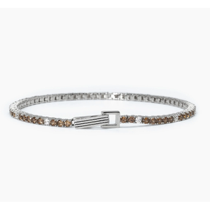 Hai aggiunto Bracciale tennis marrone e bianco TENNIS CLUB Mabina 533700 al tuo carrello.