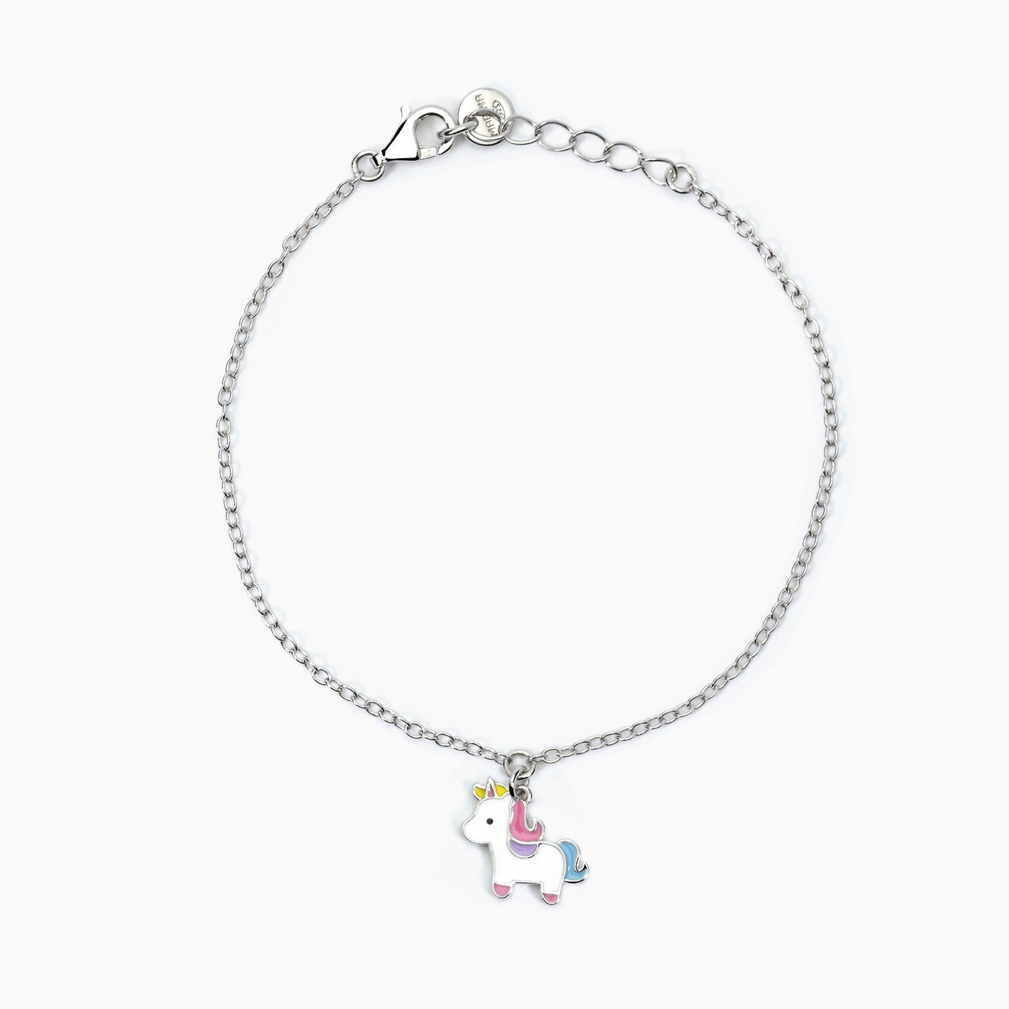 Bracciale in argento con unicorno UNICORNO MAGICO Mabina Junior 533774