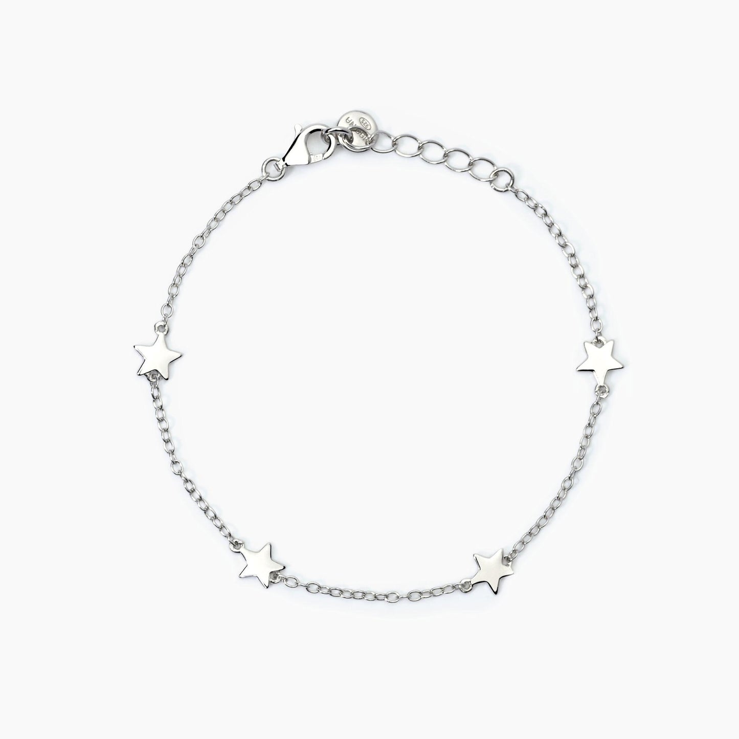 Bracciale in argento con stelline STELLA STELLINA Junior 533776