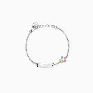 Hai aggiunto Bracciale personalizzabile in argento con fiorellino BLOOM Mabina Junior 533796 al tuo carrello.