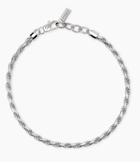 Bracciale in argento con catena corda EVERY DAY Mabina 533800