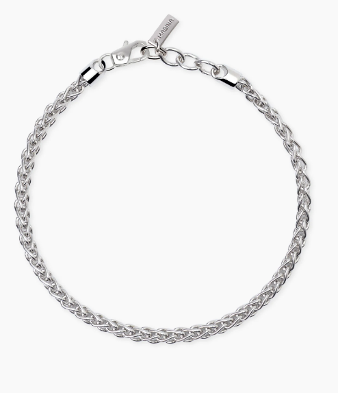 Bracciale in argento con catena spiga EVERY DAY Mabina 533801