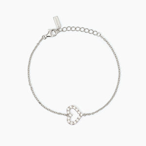 Hai aggiunto Bracciale donna in argento con cuore HAPPY LOVE Mabina 533835 al tuo carrello.