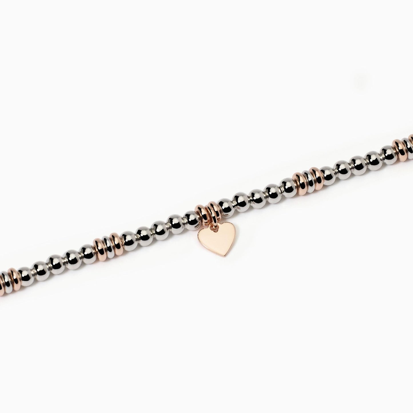 Bracciale in argento placcato oro rosa con cuore LITTLE MIX Mabina 533839