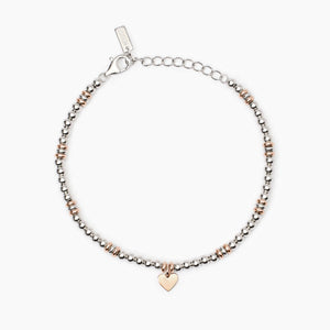 Hai aggiunto Bracciale in argento placcato oro rosa con cuore LITTLE MIX Mabina 533839 al tuo carrello.