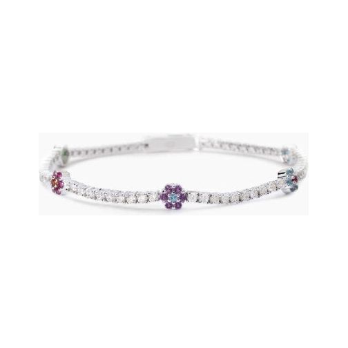 Bracciale tennis con elementi fiore FIOR FIORE Mabina 533885