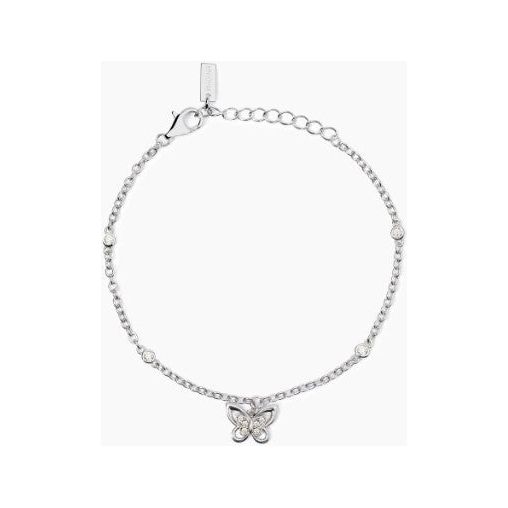 Bracciale in argento con catena e farfalla SPRING LIFE Mabina 533891