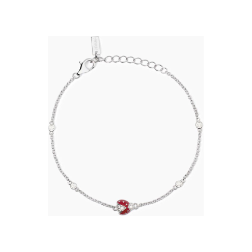 Bracciale in argento con catena e coccinella COCCINELLE Mabina Donna 533892