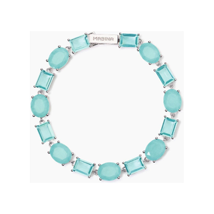 Hai aggiunto Bracciale con fusion stone glass azzurro SANTORINI Mabina 533898 al tuo carrello.