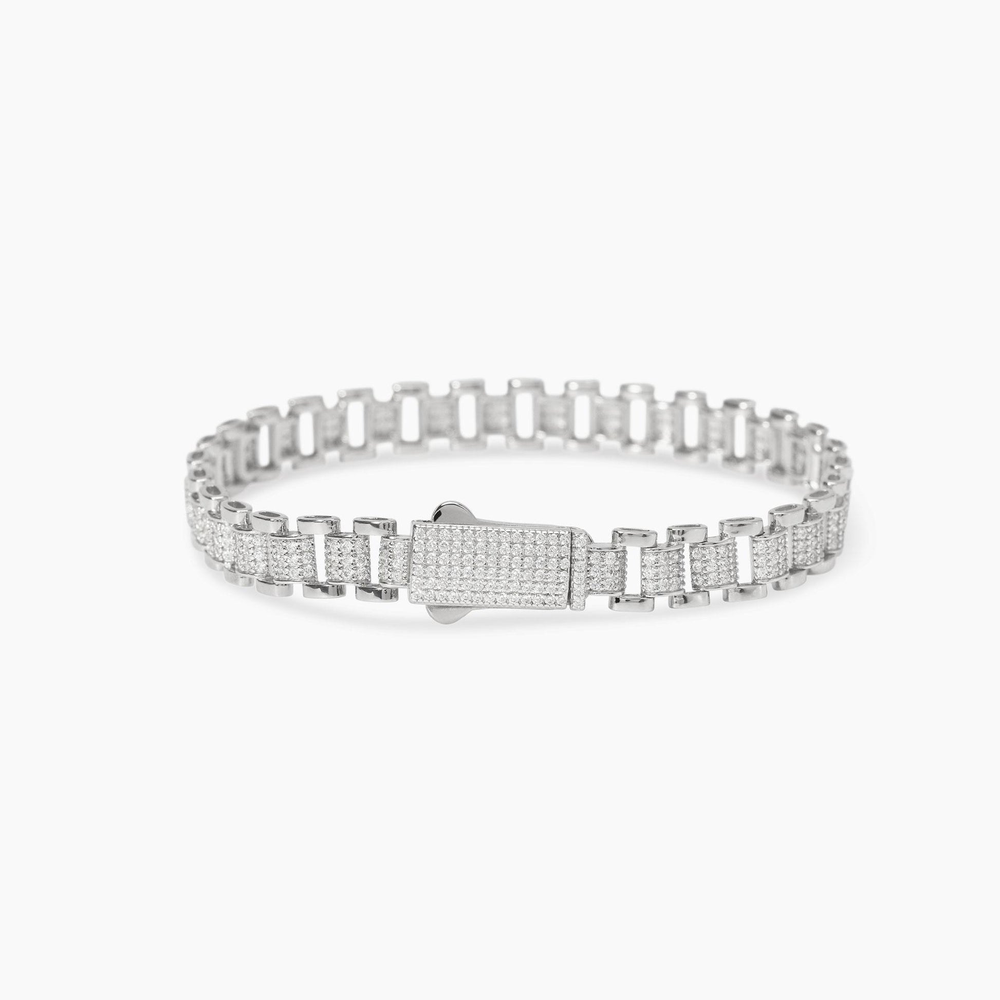 Bracciale  Mabina  in argento e zirconi PARIGI 534100
