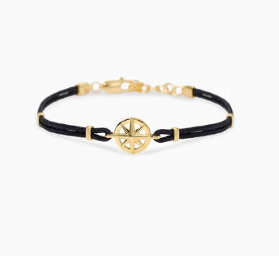 
Bracciale in nylon con rosa dei venti da uomo JOURNEY 534142 MABINA
