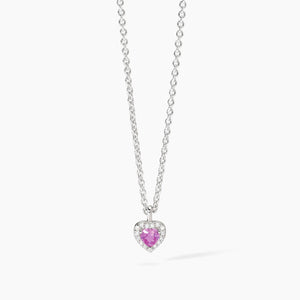 Hai aggiunto Girocollo in argento con tormalina sintetica a forma di cuore LOVE AFFAIR  553668 al tuo carrello.