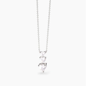 Hai aggiunto Girocollo in argento con zirconi cuore Lovely Mabina 553743 al tuo carrello.