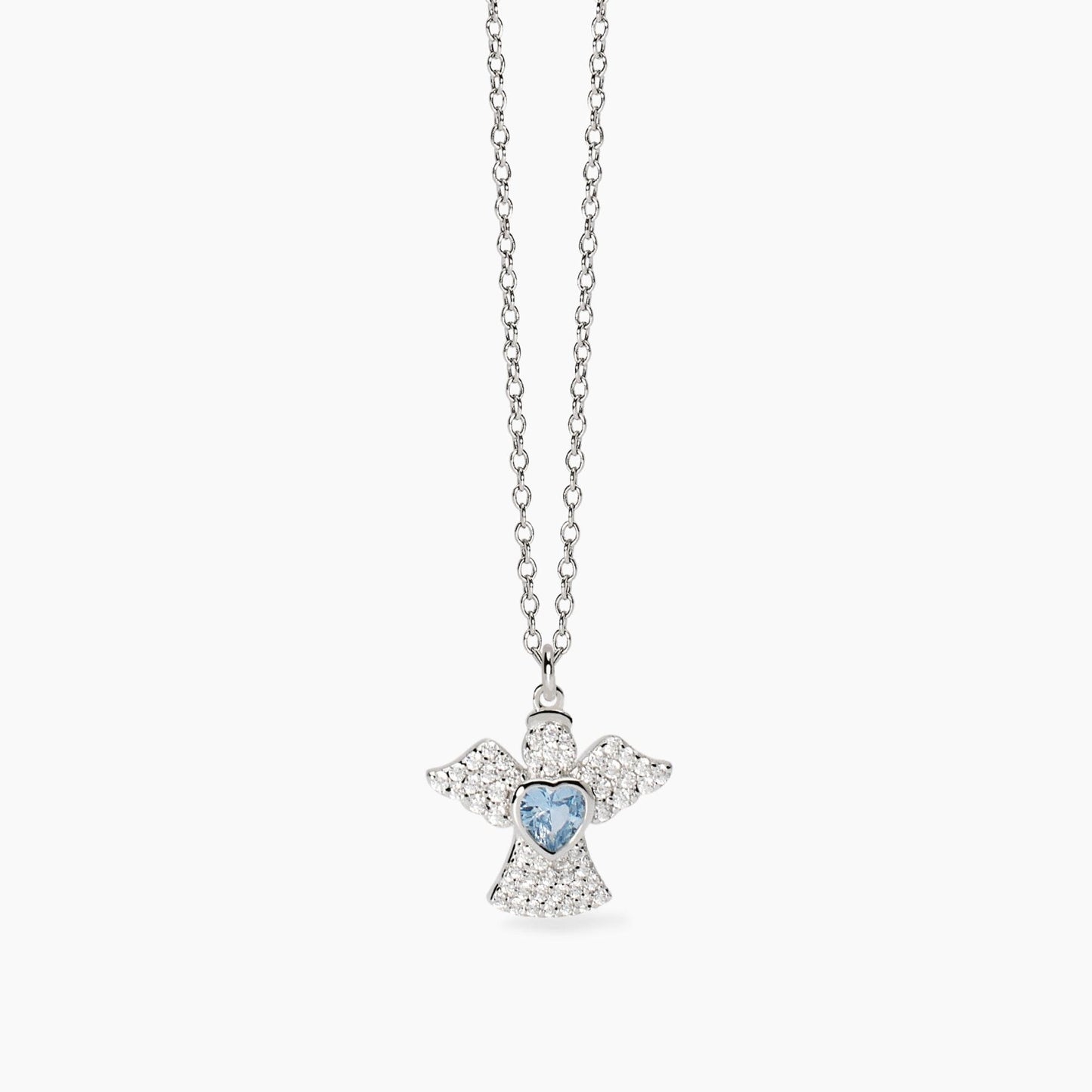Girocollo in argento con simbolo angelo My Angel Mabina 553782