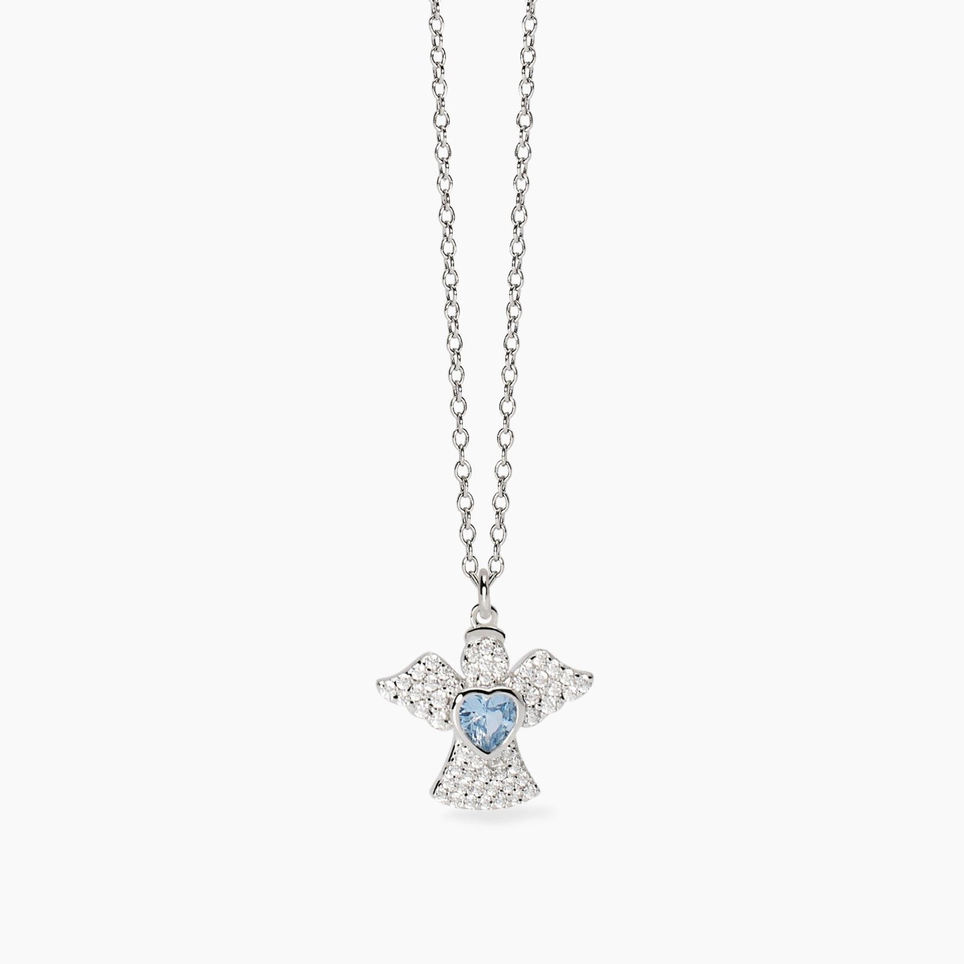 Girocollo in argento con simbolo angelo My Angel Mabina 553782