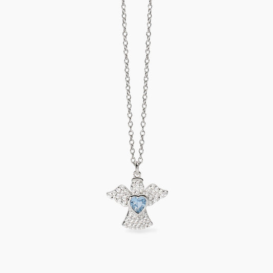 Girocollo in argento con simbolo angelo My Angel Mabina 553782