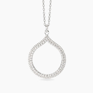 Hai aggiunto Girocollo in argento con pendete goccia in zirconi Penelope Mabina 553783 al tuo carrello.