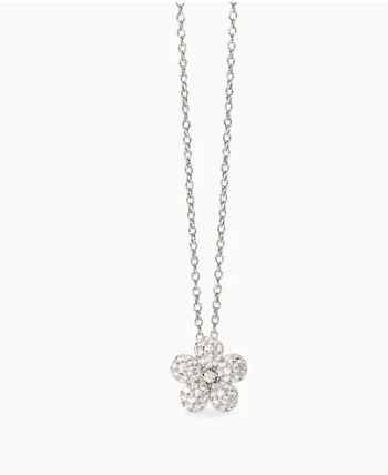 Girocollo in argento con fiore in zirconi MALEDETTA PRIMAVERA 553798 Mabina