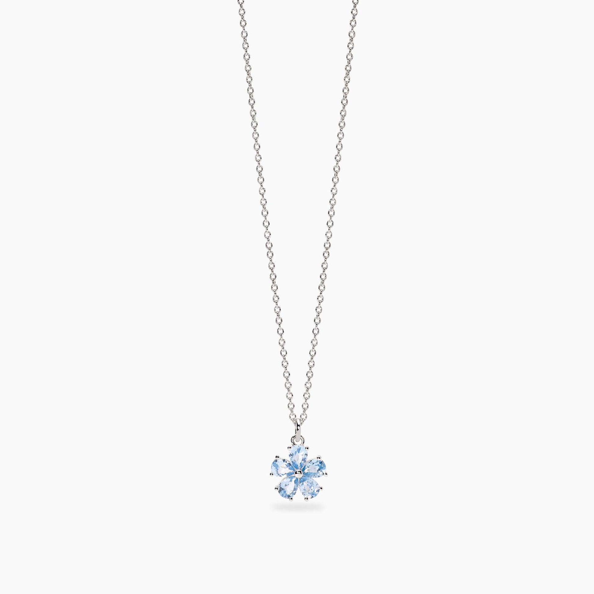 Girocollo con pendente fiore PETALI DI LUCE MABINA 553857