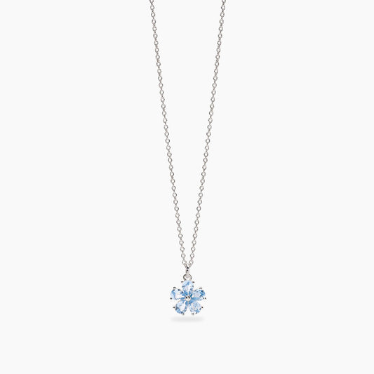 Girocollo con pendente fiore PETALI DI LUCE MABINA 553857