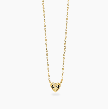 
Girocollo in argento dorato con cuore VOILÀ Mabina 553906
