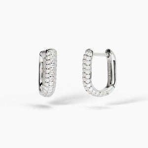 Hai aggiunto Orecchini ovali in argento con pavè COUTURE 563728 al tuo carrello.