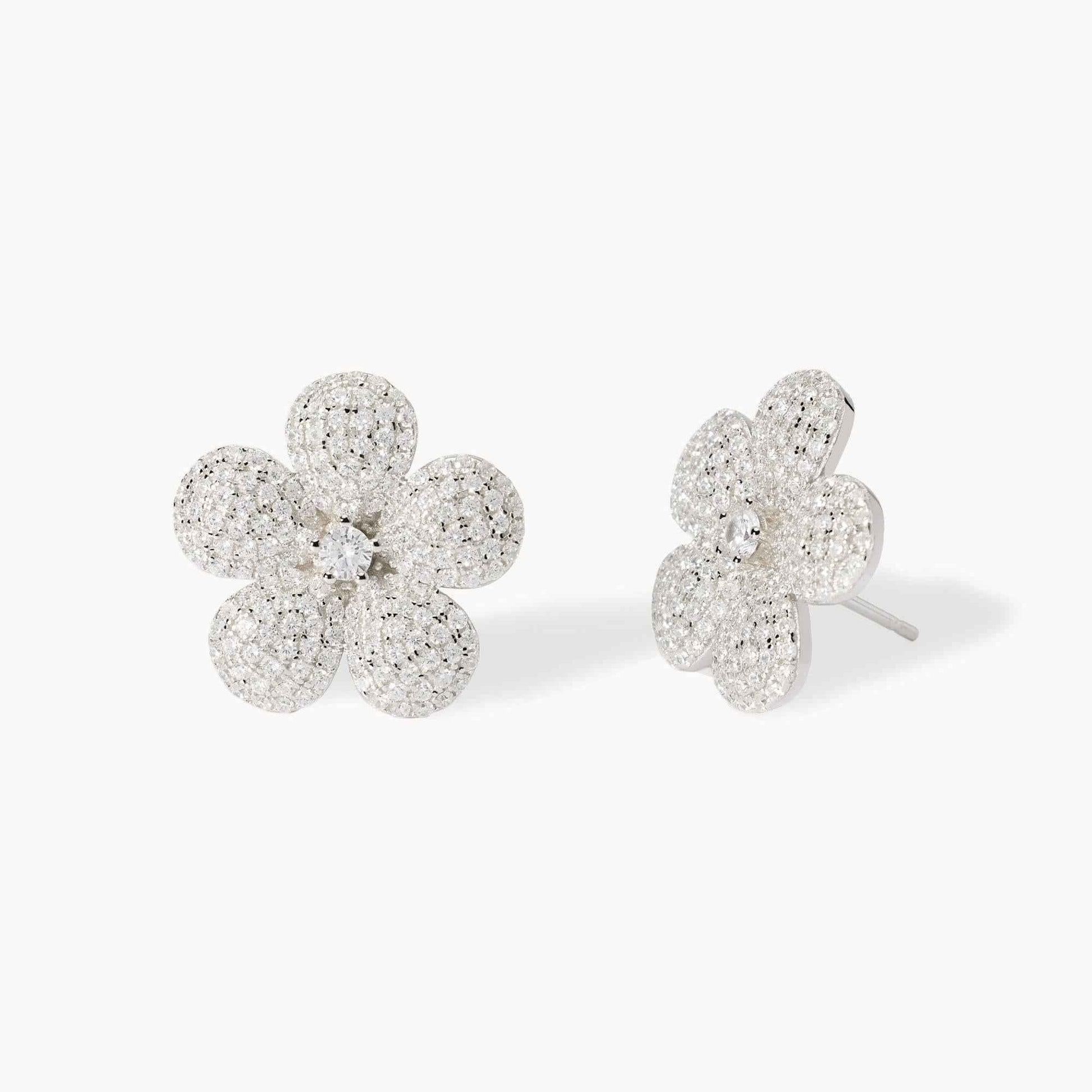 Orecchini a fiore in zirconiMaledetta Primavera MABINA 563890