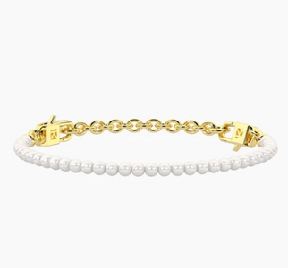 Hai aggiunto Bracciale componibile dorato con perle conchiglia Kidult  by you 732385 al tuo carrello.