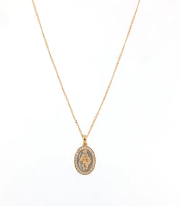 Hai aggiunto Collier avec une Vierge à l'Enfant en or rose et diamants Crivelli 289-vp9084 al tuo carrello.