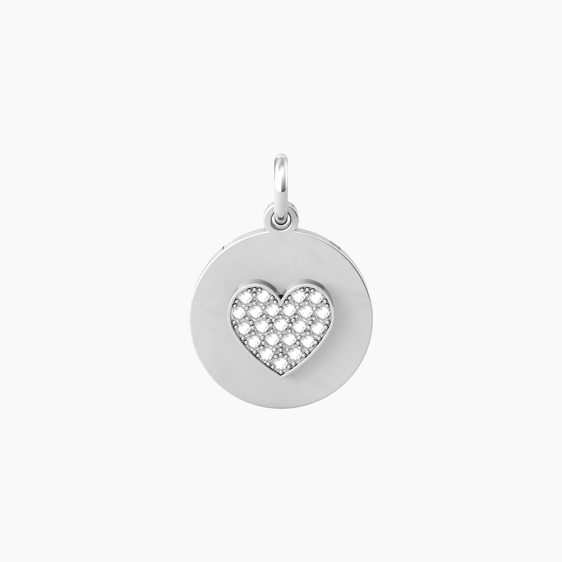 Ciondolo con cuore e frase love yourself CUORE | AUTOSTIMA Kidult by You 741007