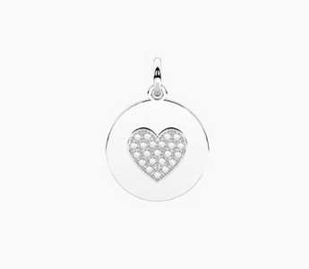 Hai aggiunto Ciondolo tondo con cuore con cristalli HEART Kidult by You 741028 al tuo carrello.