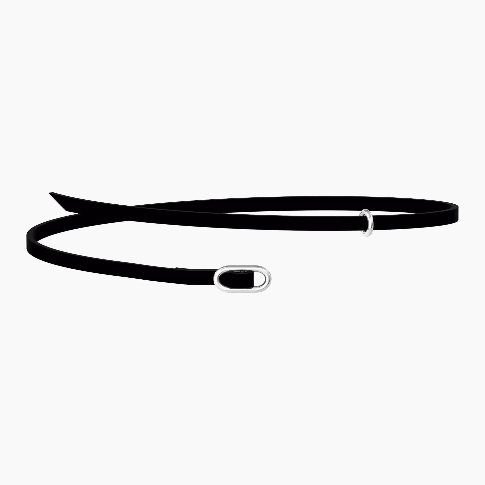 Choker-bracciale componibile in camoscio nero 751233 SKINNY Kidult by You