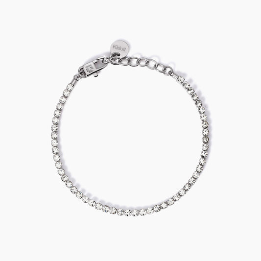 Bracciale kidult  tennis cristalli bianchi 831014