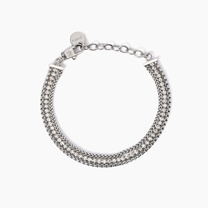 Hai aggiunto Bracciale kidult con due catene e tennis 831025 al tuo carrello.