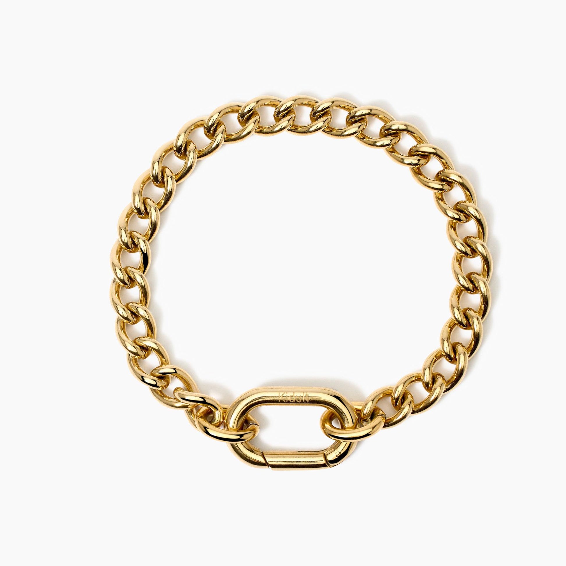 Bracciale dorato catena groumette Kidult Style 831034