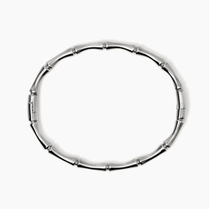 Hai aggiunto Bracciale rigido effetto bambù in acciaio 831059  Kidult Style al tuo carrello.