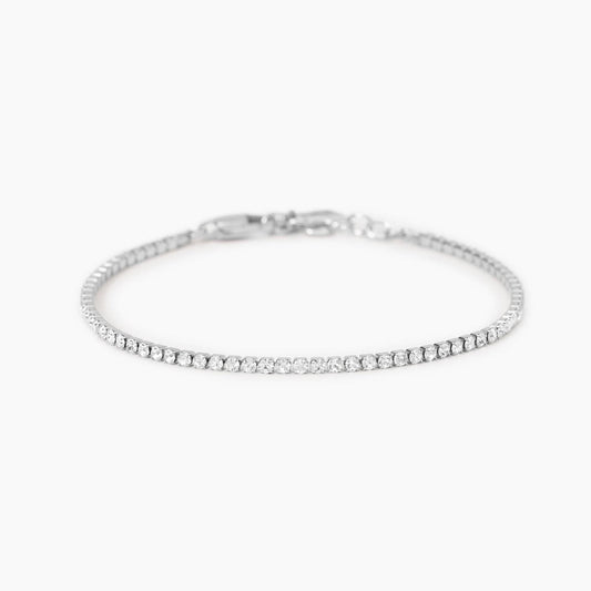Bracciale Kidult Uomo tennis con cristalli bianchi 831108