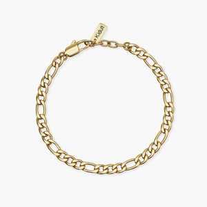 Hai aggiunto Bracelet Kidult pour homme en acier doré avec chaîne Figaro 831162  al tuo carrello.
