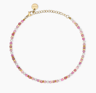 Hai aggiunto Cavigliera Kidult Style con perle conchiglia e pietre rosa 831279 al tuo carrello.