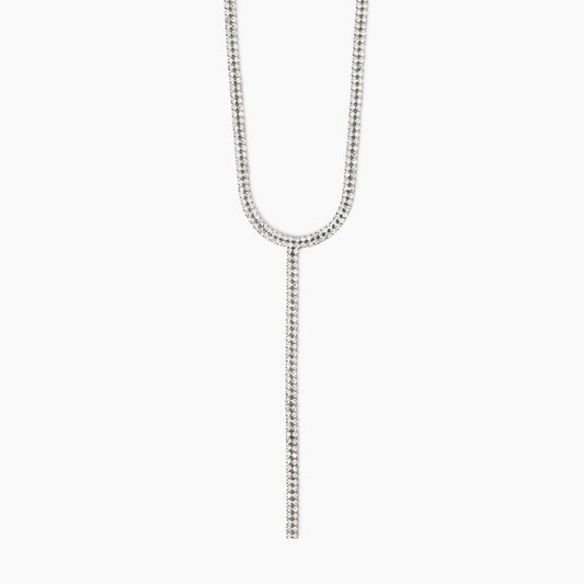 Girocollo tennis cravattino con cristalli 851018 Kidult Style