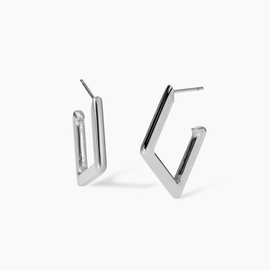 Orecchini a rombo in acciaio 861046 Kidult Style