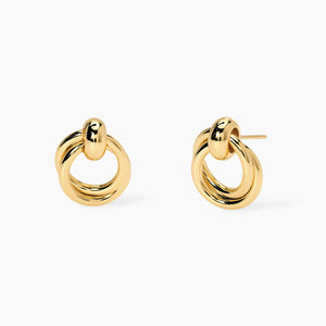 Hai aggiunto Orecchini  Kidult Style dorati con doppio cerchio 861071 al tuo carrello.