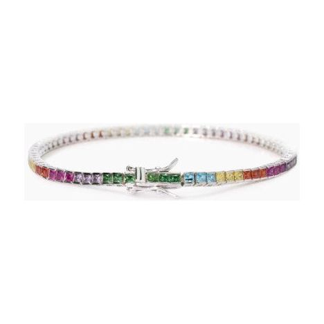 Bracciale tennis con zirconi multicolor TENNIS CLUB Mabina 533881