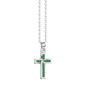 Hai aggiunto Collier croix en argent pour homme Esc216-ve al tuo carrello.