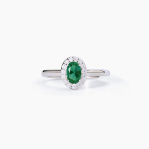 Hai aggiunto Anello in argento con smeraldo sintetico e zirconi COOL OR RÉTRO? Mabina 523339 al tuo carrello.