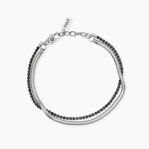 Hai aggiunto Bracciale Kidult Uomo con catena snake e tennis di cristalli 831100 al tuo carrello.
